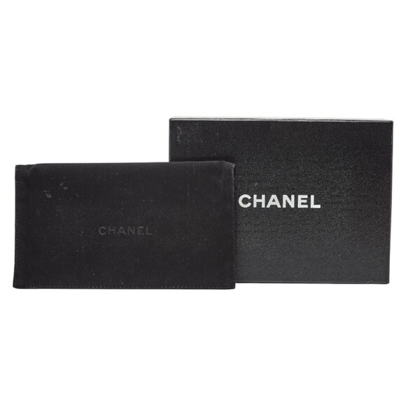 CHANEL Pink Lambskin Leather Logo Wallet - Picture 10 of 10